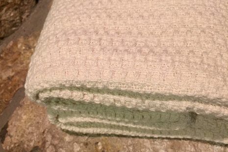 Waffle Weave Organic Cotton Blanket and Throw