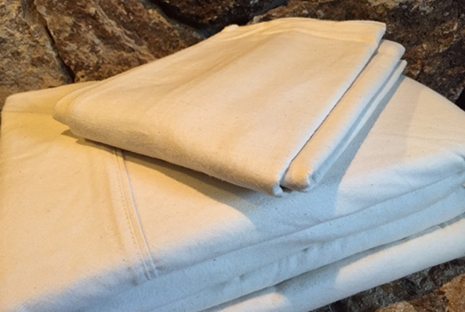 Flannel Fitted Sheet King Details about   Organics and More Naturesoft Organic Cotton 5 oz
