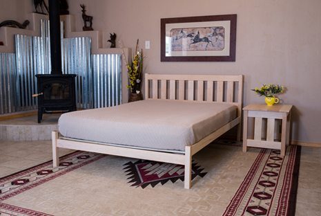 Nomad Furniture Mission Platform Bed Frame, Mission Style Platform Bed Queen