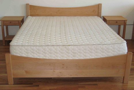 Maple Bed Frame By Pacific Rim, Maple Platform Bed King
