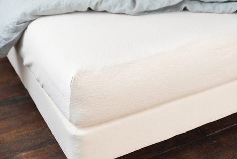 Sleeptek organic cotton knit mattress pad
