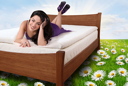 the natural sleep store organic mattress and natural bed frame