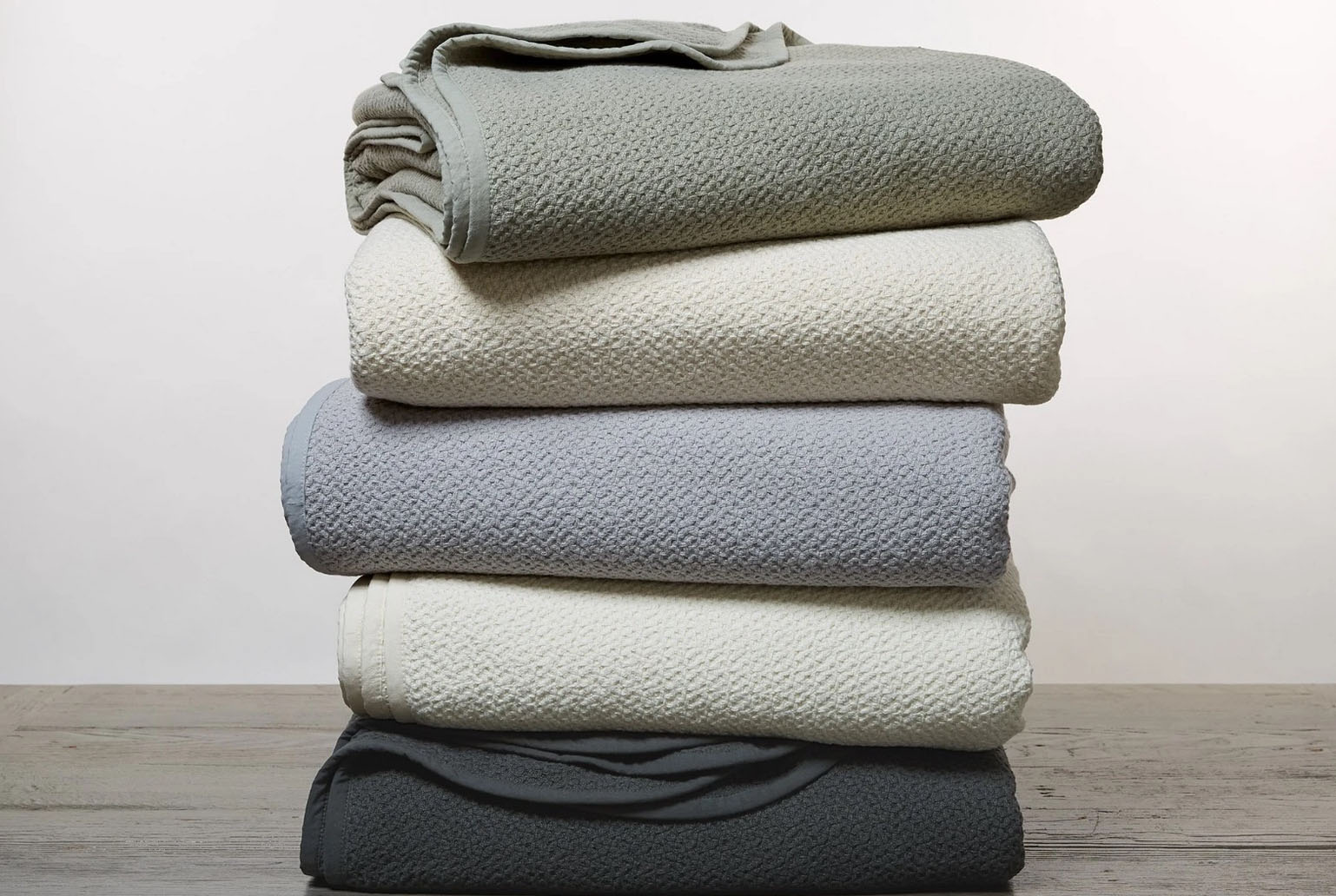 Organic Cotton Jacquard Blanket by Coyuchi