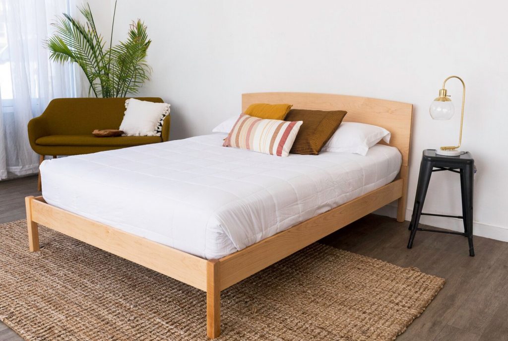 Nomad Furniture Mesa Bed Frame with Premium Upgrades