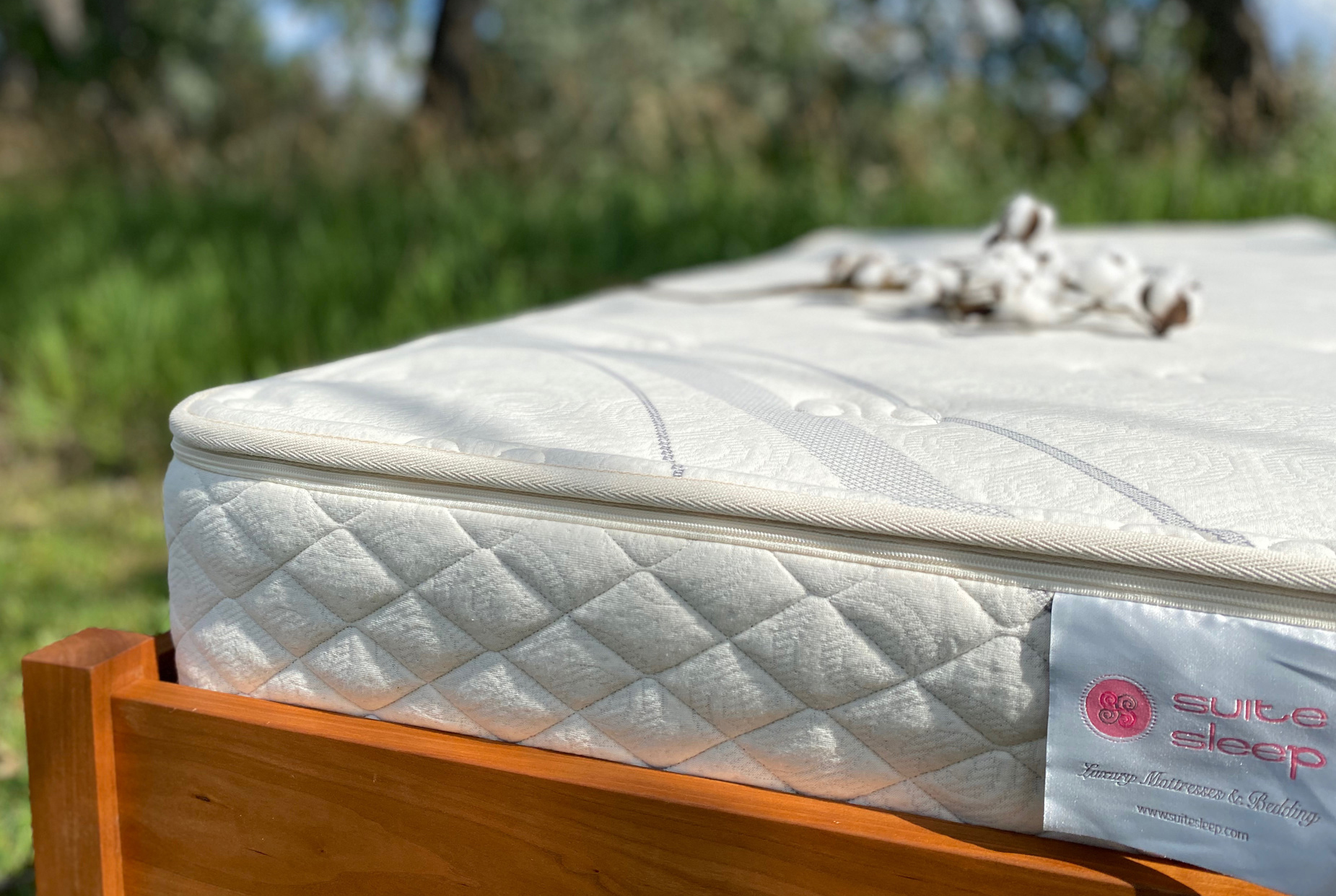 organic latex mattress 3 inch top mattress