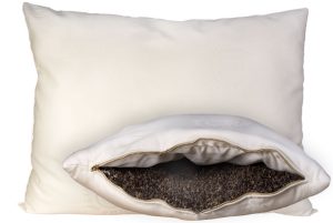 OMI Wool Wrapped Organic Buckwheat Hull Pillow