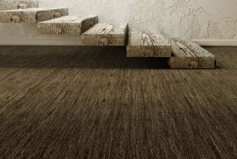 natural wool carpet installed