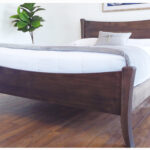Solid Wood Natural Platform Bed Frame