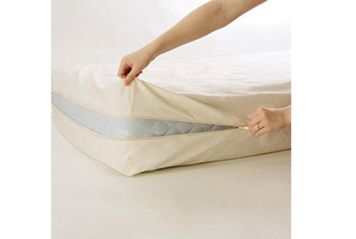 pure rest organic cotton mattress barrier cover