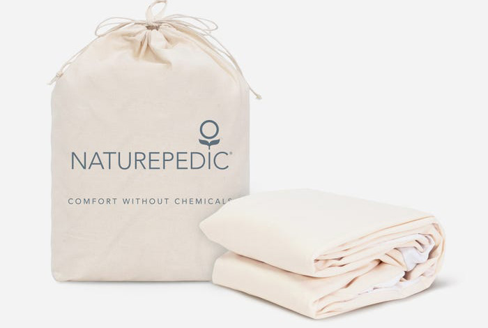 naturepedic queen waterproof organic mattress protector pad
