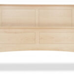 Canterbury Panel Bed by Maple Corner Woodworks