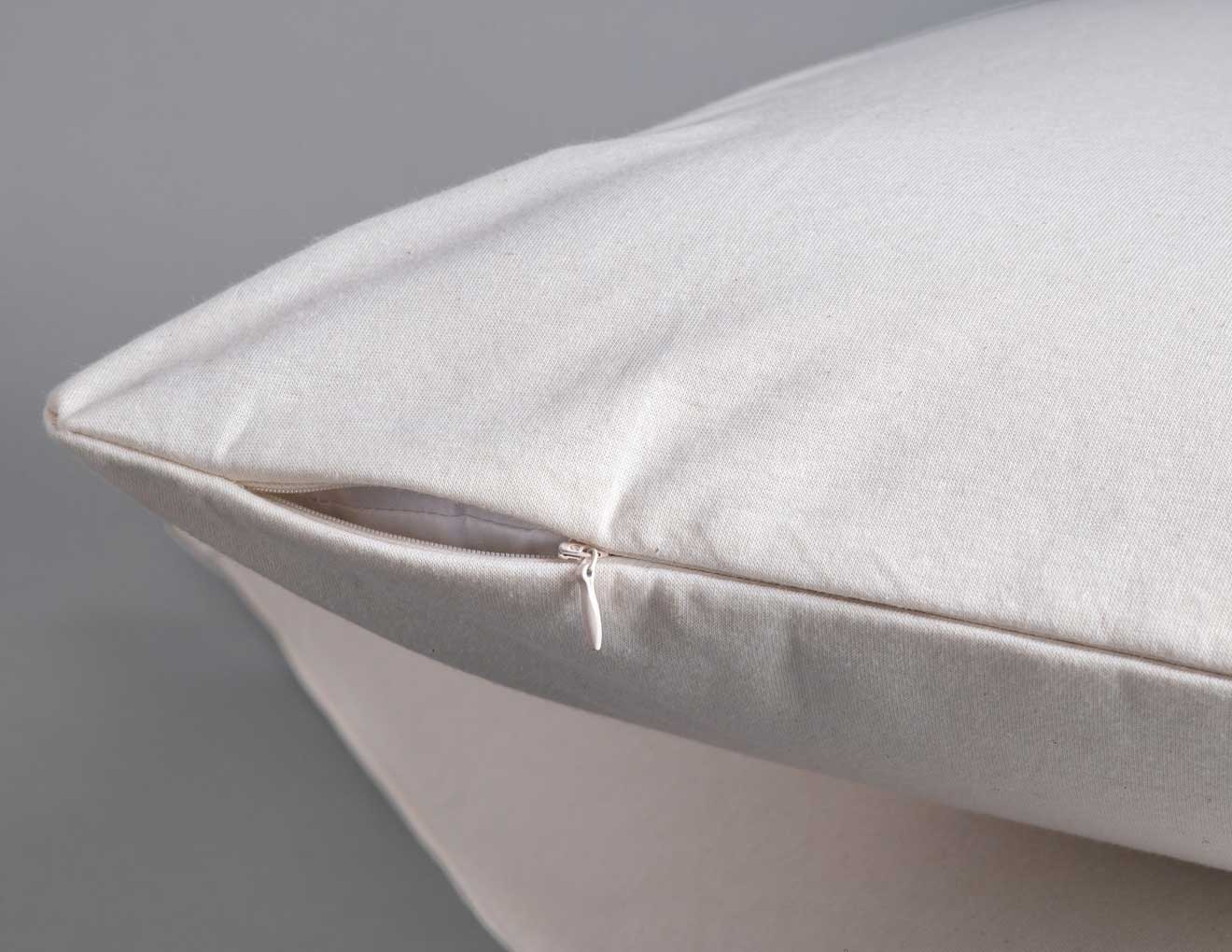Sleep and Beyond Organic Cotton Waterproof Pillow Case Encasement Pair